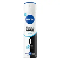 NIVEA  Black & White Invisible Pure Sprej antiperspirant 150 ml