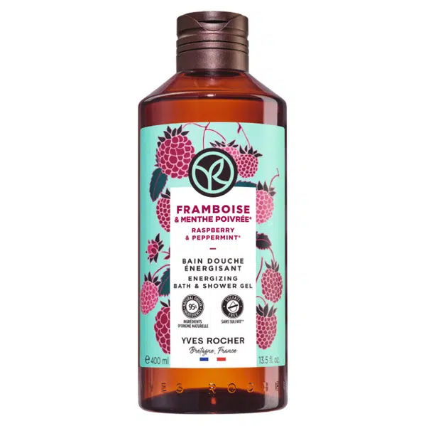 YVES ROCHER Malina & máta sprchový gel 400 ml