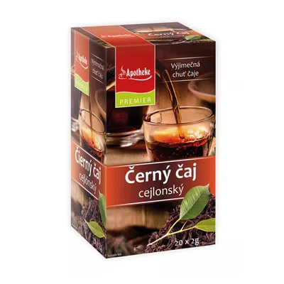 APOTHEKE Černý čaj cejlonský 20 sáčků
