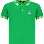 Detské zelené polokošele s krátkym rukávom