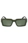 CALVIN KLEIN WOMEN&#039;S SUNGLASSES GREEN