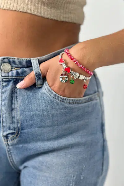 Christmas bracelet Wreath