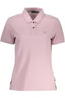 NAPAPIJRI WOMEN&#39;S SHORT SLEEVE POLO PINK