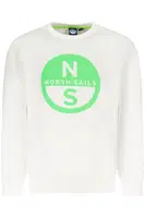 NORTH SAILS CHILDREN'S ZIP-UP SWEATSHIRT WHITE