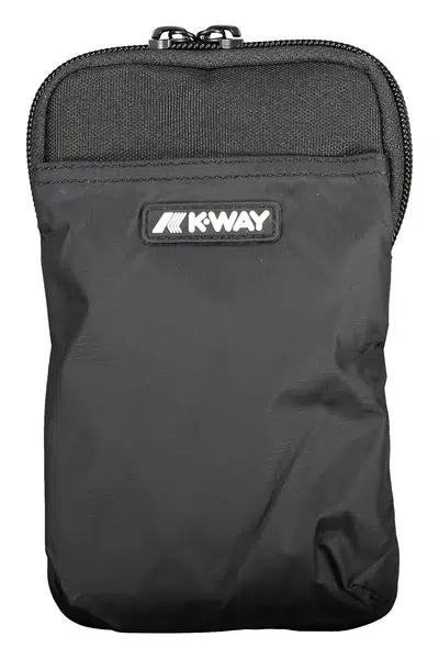 K-WAY BLACK MEN'S SHOULDER BAG