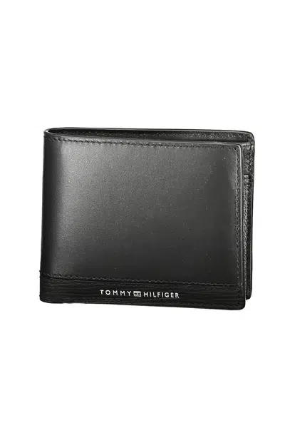 TOMMY HILFIGER MEN'S WALLET BLACK