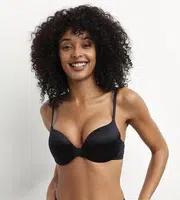 DIM COMFORT PUSH UP BRA - Dámska push up podprsenka - čierna