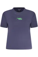 CALVIN KLEIN WOMEN'S SHORT SLEEVE T-SHIRT BLUE