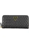 GUESS JEANS BLACK WOMEN'S WALLET
