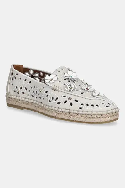 Semišové espadrilky Kurt Geiger London Flower Espadrille Loafer
