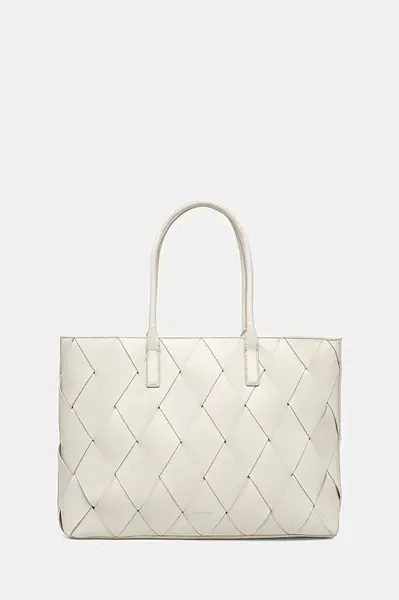 Kabelka Calvin Klein béžová barva, K60K612994