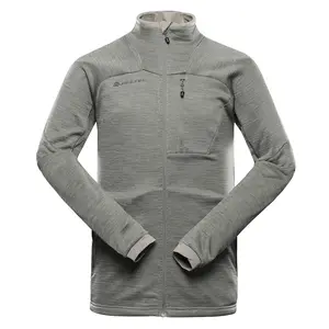 Pánská rychleschnoucí mikina alpine pro onnec 3 šedá l