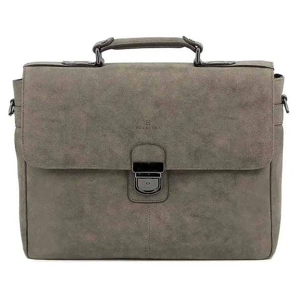 Pánská pracovní aktovka Hexagona Denn - taupe