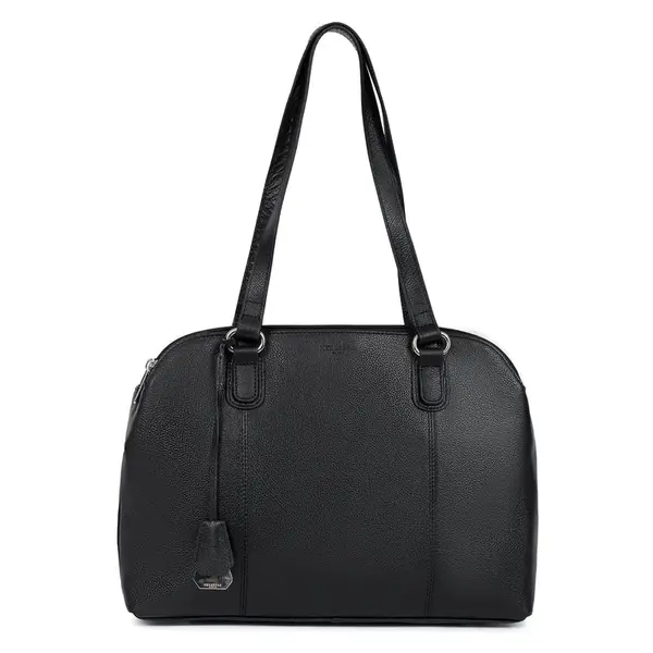 Dámská kožená kabelka Hexagona Brita - černá