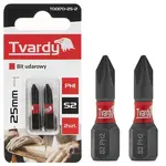TVARDY Nárazový šroubovák PH1 25 mm S2