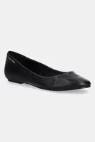 Kožené baleríny Calvin Klein FLAT MARY JANE - LTH