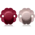 Suavinex Wonder SX Pro Physiological 6-18 m dudlík Viva Magenta + Mauve Chalk 2 ks