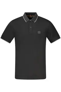 HUGO BOSS pánské polo triko černé