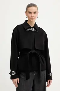 Kabát s příměsí vlny Karl Lagerfeld