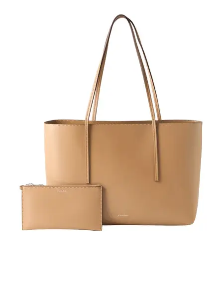 Calvin Klein Shopper  svetlohnedá