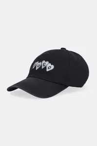HUGO Bavlněná baseballová čepice HUGO Cara-Valentine