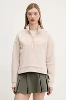 Mikina Superdry dámská, béžová barva, s potiskem, W2012295A-7SJ