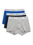 GANT Boxerky  modrá / tmavomodrá / sivá / biela