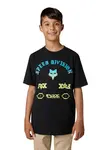 Fox dětské tričko Yth Icon SS Ultra Black | Černá | Velikost L | 100% bavlna