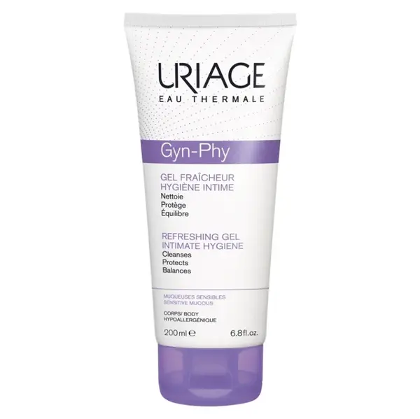 URIAGE Gyn Phy Osvěžující mycí gel na intimní hygienu 200 ml