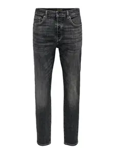 Only & Sons Džínsy 'ONSYoke'  čierny denim