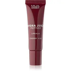 MUA Makeup Academy Hydra Juice Peptide Lip Balm hydratačný balzam na pery pre lesk vône Cherry Kiss 10 ml
