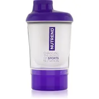 Nutrend Shaker 300 ml športový šejker + zásobník 300 ml