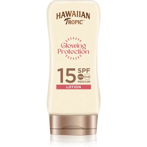 Hawaiian Tropic Satin Protection Ultra Radiance vodeodolné mlieko na opaľovanie SPF 15 180 ml