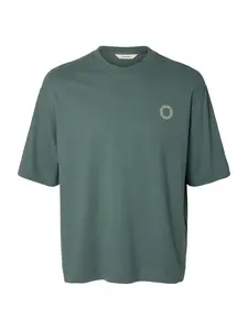 SELECTED Tričko 'SLHWILL'  nefritová