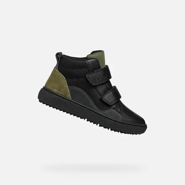 Black Boys' Sneakers Geox Theleven B Abx - Boys