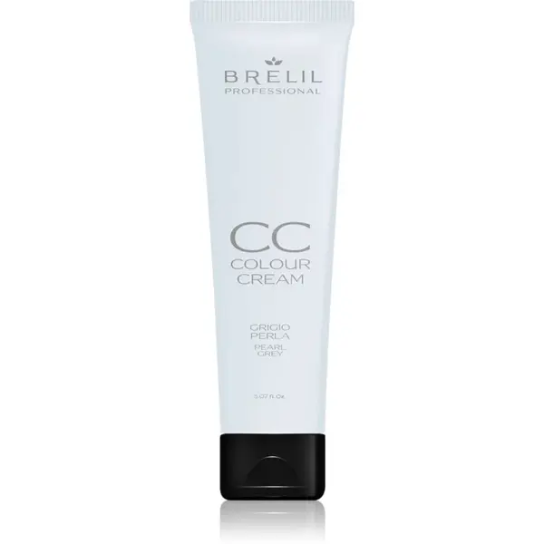 Brelil Professional CC Colour Cream barvicí krém pro všechny typy vlasů odstín Pearl Grey 150 ml