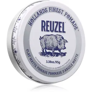 Reuzel Clay Matte Pomade stylingový jíl na vlasy matný 95 g