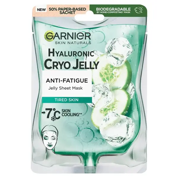 GARNIER Skin Naturals Textilní maska s chladivým efektem Cryo Jelly 27 g