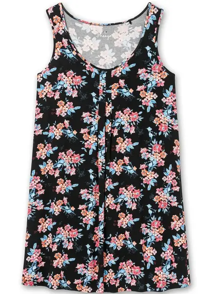 SHEEGO Plážové šaty  azúrová / broskyňová / staroružová / čierna