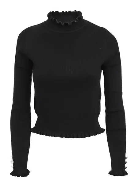 Influencer Sveter  čierna