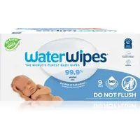 WaterWipes Baby Wipes 9 Pack detské jemné vlhčené obrúsky 9x60 ks