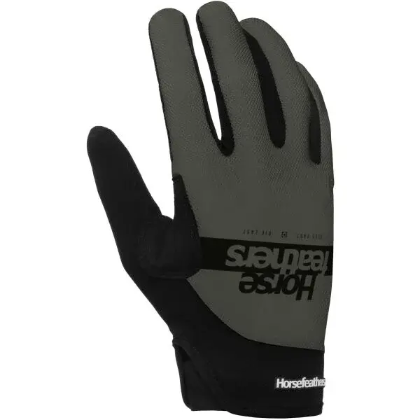 Horsefeathers DIGGER Cyklistické rukavice, tmavo zelená, veľkosť