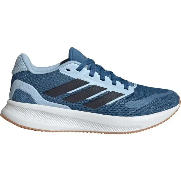 adidas RUNFALCON 5 J Detská halová obuv, modrá, veľkosť 36 2/3