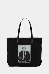 Bavlněná kabelka Karl Lagerfeld K/ESSENTIAL