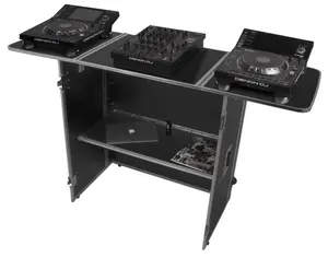 UDG Ultimate Fold Out DJ Table Silver MK2 Plus (Wheels)