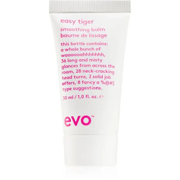 EVO Easy Tiger Smoothing Balm balzam na vlasy proti krepateniu 30 ml