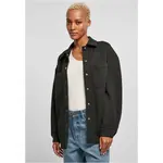Women's quilted sweatshirt black