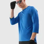 Men's cycling T-shirt 4F - blue