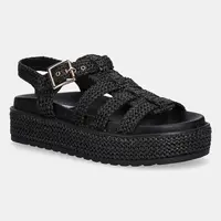 Sandály Steve Madden Beeline dámské, černá barva, na platformě, SM11003692