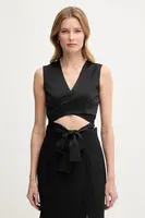 Vesta Sandro Ferrone černá barva, bez zapínání, S23XBEBARMAN